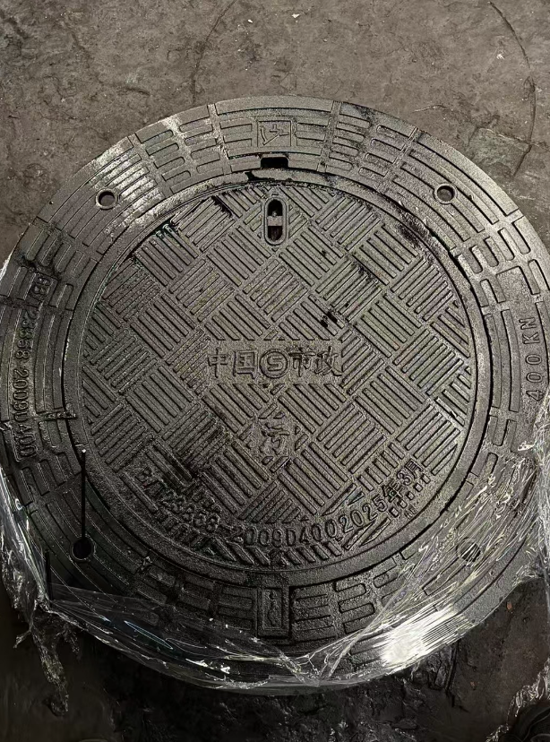 昌乐球墨铸铁防沉降井盖展示